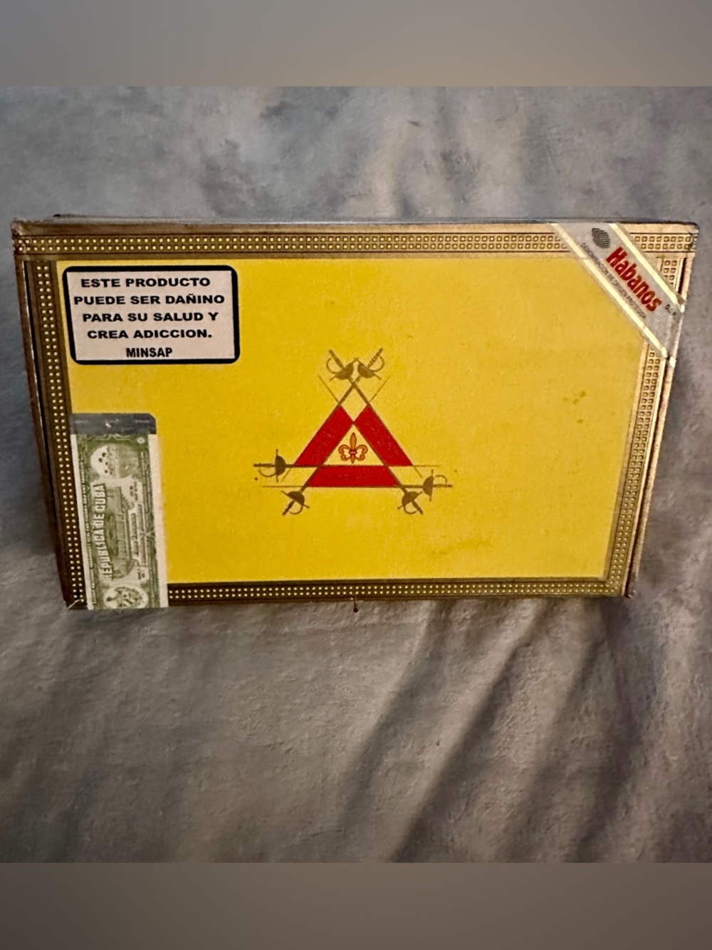 Classic Montecristo Cigar Box